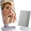 Verlichte Make-up Spiegel 180° Draaibaar 16 Ingebouwde LED Lampjes - Wit -Cosmeticawinkel 1200x1182 5