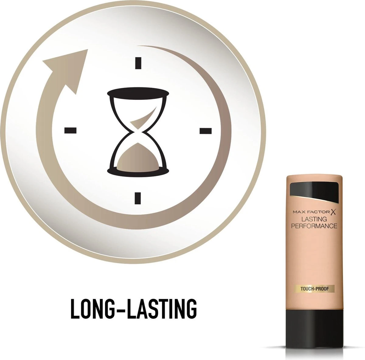 Max Factor Lasting Performance Foundation - 105 Soft Beige 10 Max Factor Lasting Performance Foundation - 105 Soft Beige - Afbeelding 8