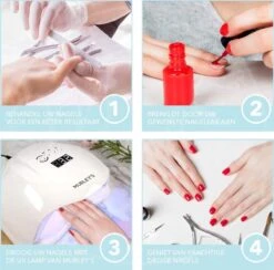 Murley’s Pro Dual Nagellamp Gellak Nageldroger - UV LED Nagel Lamp - 54 Watt - 36 LED’s -Cosmeticawinkel 1200x1186 10