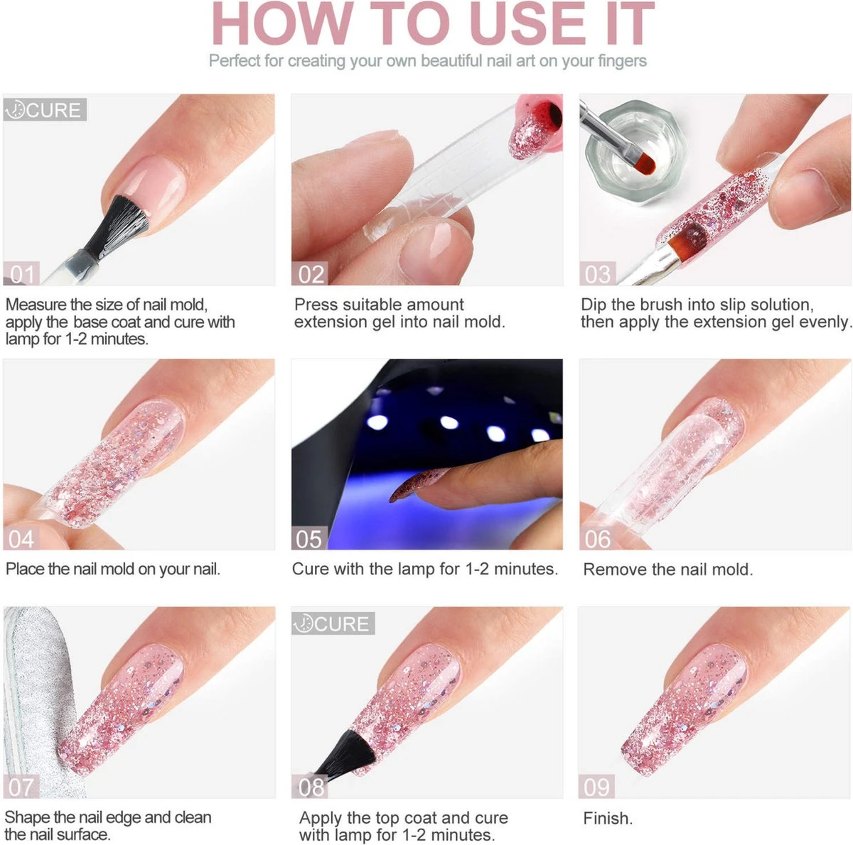 Polygel- 6 KLEUREN SET - 15 ML - Polygel Kit - Polygel Nagels - Polygel Kleuren 6 Polygel- 6 KLEUREN SET - 15 ML - Polygel Kit - Polygel Nagels - Polygel Kleuren - Afbeelding 4