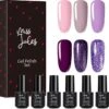 Miss Jules - 6-Delige Gellak Starterspakket - Nagellak - Kleur Paars, Lila & Glitter - Glanzend & Dekkend Resultaat 2 Miss Jules - 6-Delige Gellak Starterspakket - Nagellak - Kleur Paars, Lila & Glitter - Glanzend & Dekkend Resultaat -Cosmeticawinkel 1200x1190 8