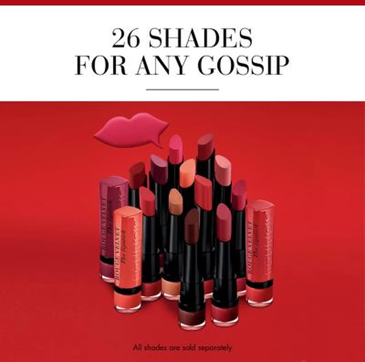 Bourjois Rouge Velvet The Lipstick Lippenstift - 21 Grande Roux 14 Bourjois Rouge Velvet The Lipstick Lippenstift - 21 Grande Roux - Afbeelding 12