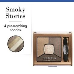 Bourjois Smoky Stories Oogschaduw Quatuor Oogschaduw - 06 Upside Brown -Cosmeticawinkel 1200x1194 7