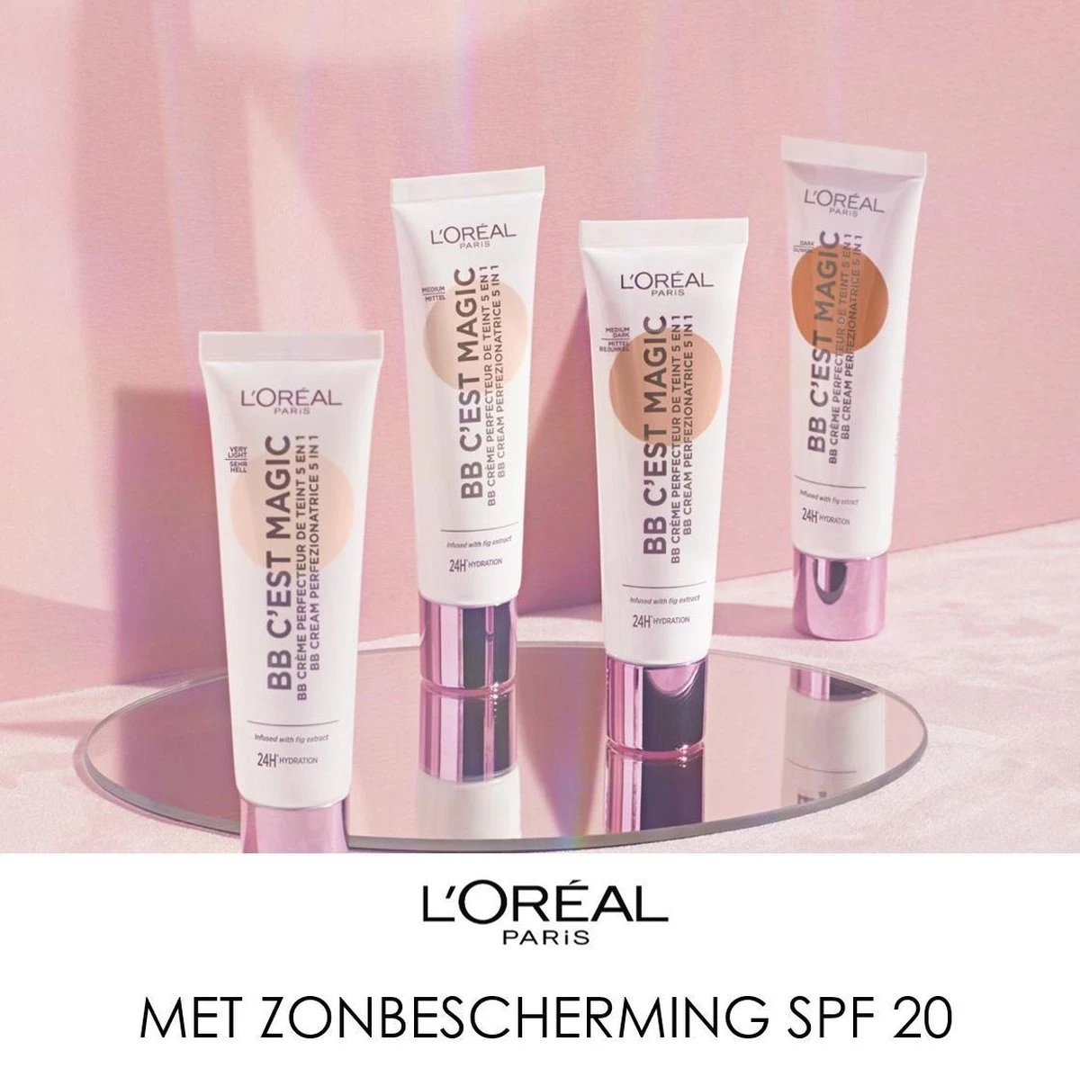 L’Oréal Paris - BB C'est Magic BB Cream - 06 Dark - 30 Ml 9 L’Oréal Paris - BB C'est Magic BB Cream - 06 Dark - 30 Ml - Afbeelding 7