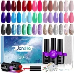 Merkloos Polygel Set - 20 Kleuren - UV Nagels Set - Polygel Starter Set - Helder Rood Naakt - Nagelverlenging Gel Kit - Voor DIY Salon Art Nagels