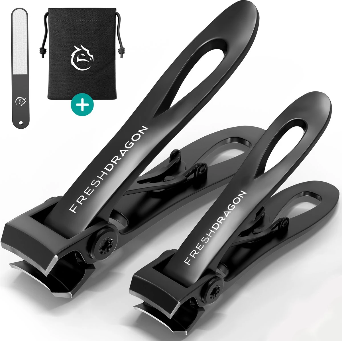 FreshDragon Nagelknipper Set Met Nagelvijl - Nagelset Tegen Kalknagels - Nageltang - Teennagelknipper 3 FreshDragon Nagelknipper Set Met Nagelvijl - Nagelset Tegen Kalknagels - Nageltang - Teennagelknipper