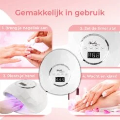 Vanilon UV Lamp Gelnagels - Gellak Nagel Droger - 86W LED - 2,5 Meter Snoer 15 Vanilon UV Lamp Gelnagels - Gellak Nagel Droger - 86W LED - 2,5 Meter Snoer -Cosmeticawinkel 1200x1199 8