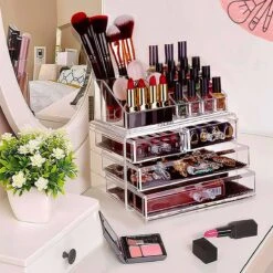 AWEMOZ Make-Up Organizer - Beauty Organizer Voor Make Up - Opbergbox - Opbergdoos Cosmetica - Sieradendoos - 20 Opbergvakken - Nagellak - Lippenstift - Transparant - Cadeau Voor Vrouw 17 AWEMOZ Make-Up Organizer - Beauty Organizer Voor Make Up - Opbergbox - Opbergdoos Cosmetica - Sieradendoos - 20 Opbergvakken - Nagellak - Lippenstift - Transparant - Cadeau Voor Vrouw -Cosmeticawinkel 1200x1200 1025