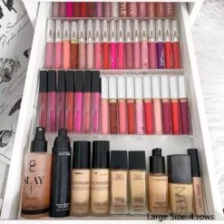 Jumanah® Collections "Sorted" Large Foundation Tray - Make Up Organizer - Ladeverdeler - Lade Organizer - Transparant - Acryl - Kunststof - Ikea Alex 5 Ladeblok 14 Jumanah® Collections "Sorted" Large Foundation Tray - Make Up Organizer - Ladeverdeler - Lade Organizer - Transparant - Acryl - Kunststof - Ikea Alex 5 Ladeblok -Cosmeticawinkel 1200x1200 1032