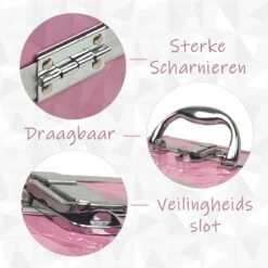 Make Up Koffer Meisjes En Dames Roze - Make Up Organizer Met Spiegel - Cosmetica Koffer - Beautycase Koffer 13 Make Up Koffer Meisjes En Dames Roze - Make Up Organizer Met Spiegel - Cosmetica Koffer - Beautycase Koffer -Cosmeticawinkel 1200x1200 1045
