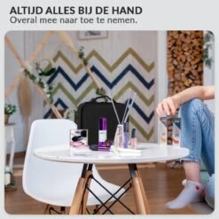 Cosmetica Koffer - Make-up Koffer Met Verstelbare Vakken - Visagie En Nagelstyliste Beauty Koffer - 26x23x9CM 29 Cosmetica Koffer - Make-up Koffer Met Verstelbare Vakken - Visagie En Nagelstyliste Beauty Koffer - 26x23x9CM -Cosmeticawinkel 1200x1200 1057