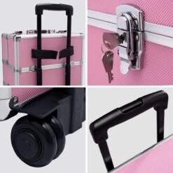 TecTake Cosmetica Koffer Met 3 Etages - Roze - Make-up Koffer 18 TecTake Cosmetica Koffer Met 3 Etages - Roze - Make-up Koffer -Cosmeticawinkel 1200x1200 1064