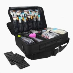 Cosmetica Koffer - Make-up Koffer Met Verstelbare Vakken - Visagie En Nagelstyliste Beauty Koffer - 37x27x13CM 17 Cosmetica Koffer - Make-up Koffer Met Verstelbare Vakken - Visagie En Nagelstyliste Beauty Koffer - 37x27x13CM -Cosmeticawinkel 1200x1200 1080