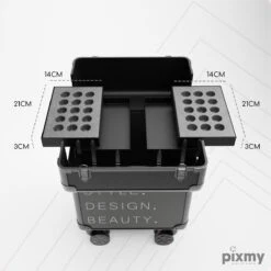 PIXMY® - MT130-S - Make Up Koffer - Cosmetica Koffer - DESIGN -Cosmeticawinkel 1200x1200 1125