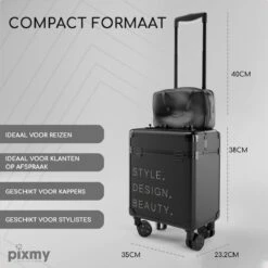 PIXMY® - MT130-S - Make Up Koffer - Cosmetica Koffer - DESIGN -Cosmeticawinkel 1200x1200 1127