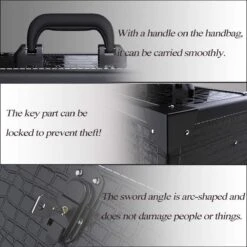 Make Up Koffer- Make Up Organizer- Beautycase -zwart -Make-upkoffer- Multifunctionele Koffer- Make-upkoffer- Sieradenkoffer- Kapperskoffer- Afneembare Schouderriem- Klassieke Zwarte Beautycase -Cosmeticawinkel 1200x1200 1140