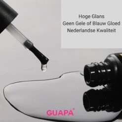 GUAPÀ® Top Coat 7ML - UV Blocker - Gellak - Polygel - Acryl Nagels - Blijvend Glanzende Nagels - High Shine No Wipe Top Gel - Zonder Gele Of Blauwe Gloed - Met Nagelvijl 11 GUAPÀ® Top Coat 7ML - UV Blocker - Gellak - Polygel - Acryl Nagels - Blijvend Glanzende Nagels - High Shine No Wipe Top Gel - Zonder Gele Of Blauwe Gloed - Met Nagelvijl -Cosmeticawinkel 1200x1200 1158