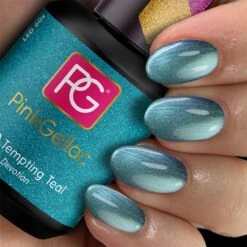 Pink Gellac - Tempting Teal - Gellak - Vegan - Blauw - Glanzend - 15ml 15 Pink Gellac - Tempting Teal - Gellak - Vegan - Blauw - Glanzend - 15ml -Cosmeticawinkel 1200x1200 1177
