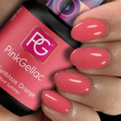Pink Gellac - Sunblaze Orange - Gellak - Vegan - Oranje - Glanzend - 15ml -Cosmeticawinkel 1200x1200 1213