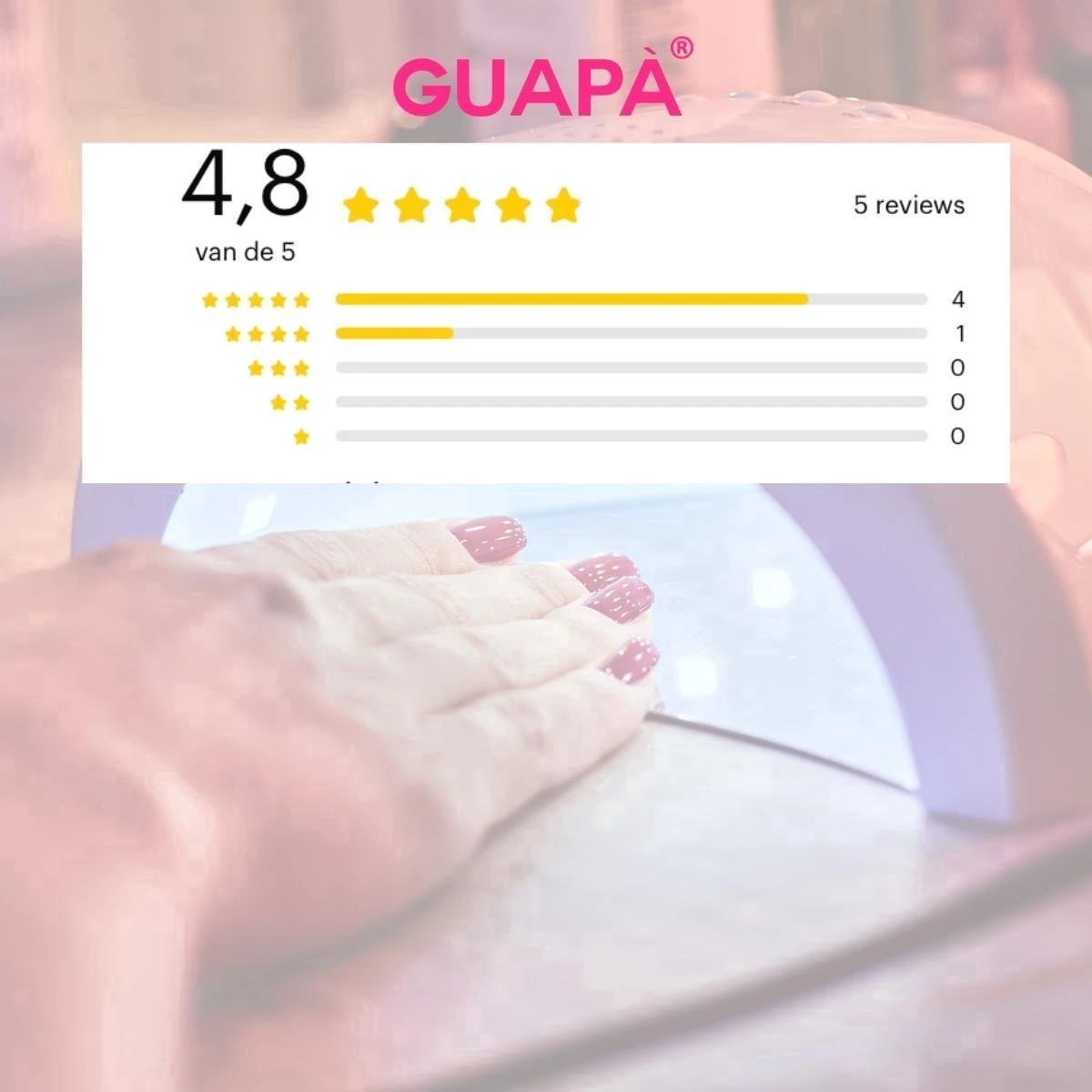 GUAPÀ® Fiber Gel | Fiberglass Nails | BIAB | Builder Gel | Gellak | Translucent Pink 15 Ml 6 GUAPÀ® Fiber Gel | Fiberglass Nails | BIAB | Builder Gel | Gellak | Translucent Pink 15 Ml - Afbeelding 4