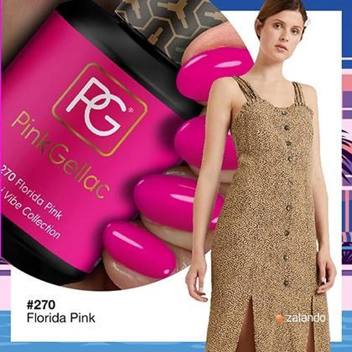 Pink Gellac - Florida Pink - Gellak - Vegan - Roze - Glanzend - 15ml 7 Pink Gellac - Florida Pink - Gellak - Vegan - Roze - Glanzend - 15ml - Afbeelding 5