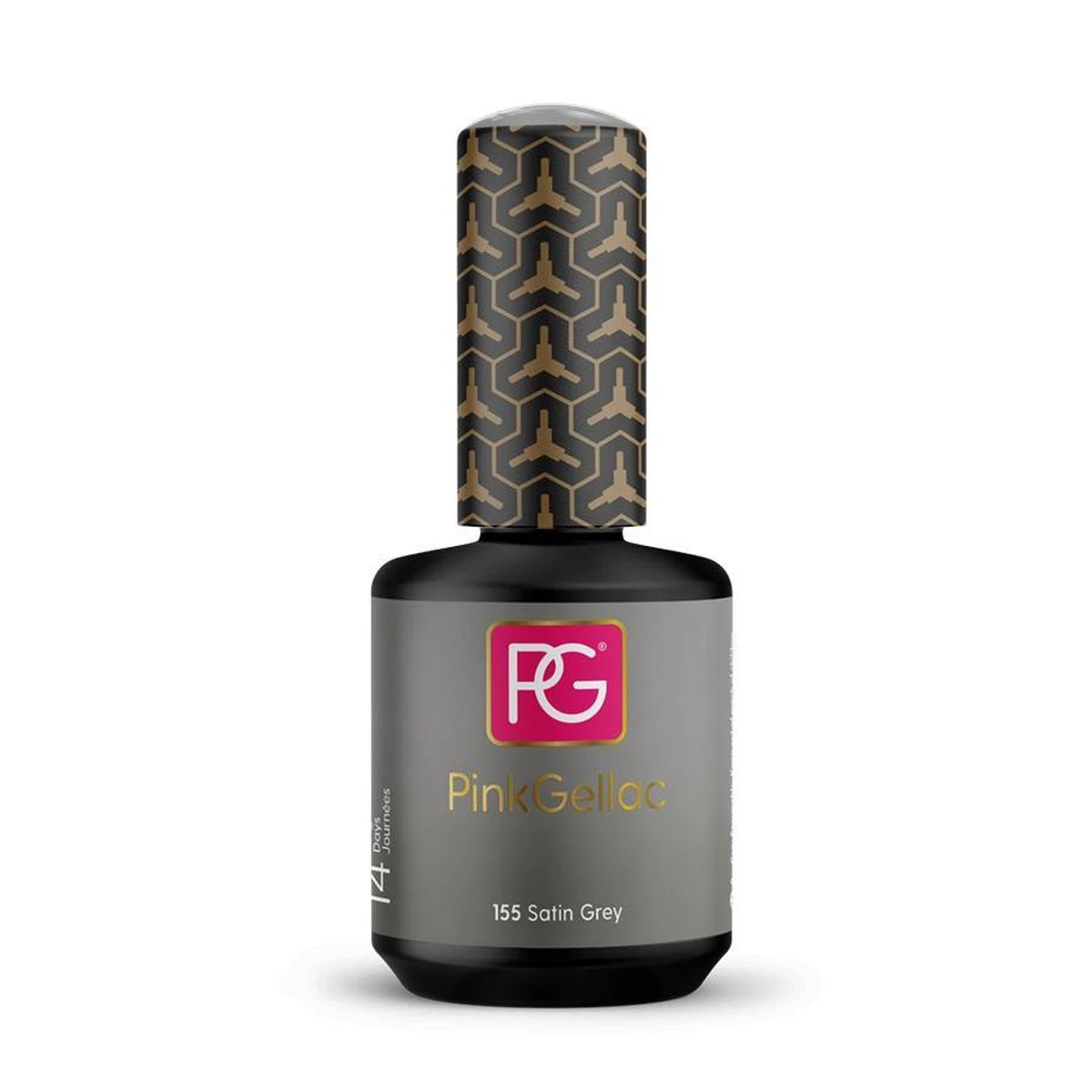 Pink Gellac - Satin Grey - Gellak - Vegan - Grijs - Glanzend - 15ml 9 Pink Gellac - Satin Grey - Gellak - Vegan - Grijs - Glanzend - 15ml - Afbeelding 7