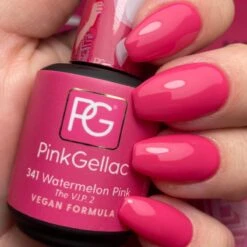 Pink Gellac - Watermelon Pink - Gellak - Vegan - Roze - Glanzend - 15ml 15 Pink Gellac - Watermelon Pink - Gellak - Vegan - Roze - Glanzend - 15ml -Cosmeticawinkel 1200x1200 1252