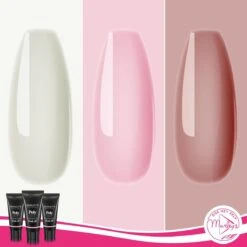 Murley’s Polygel Kit 3x 30ml Acryl Gellak - Gelnagels - Gel Polish Kunstnagels - Gelnagellak - Perfect Gelakte Nagels 15 Murley’s Polygel Kit 3x 30ml Acryl Gellak - Gelnagels - Gel Polish Kunstnagels - Gelnagellak - Perfect Gelakte Nagels -Cosmeticawinkel 1200x1200 1322