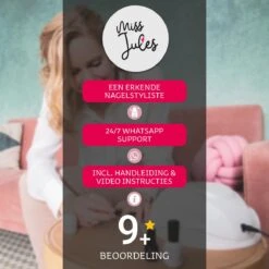 Miss Jules - 6-Delige Gellak Starterspakket - Nagellak - Kleur Rood, Wit, Creme & Glitter - Glanzend & Dekkend Resultaat 16 Miss Jules - 6-Delige Gellak Starterspakket - Nagellak - Kleur Rood, Wit, Creme & Glitter - Glanzend & Dekkend Resultaat -Cosmeticawinkel 1200x1200 1347