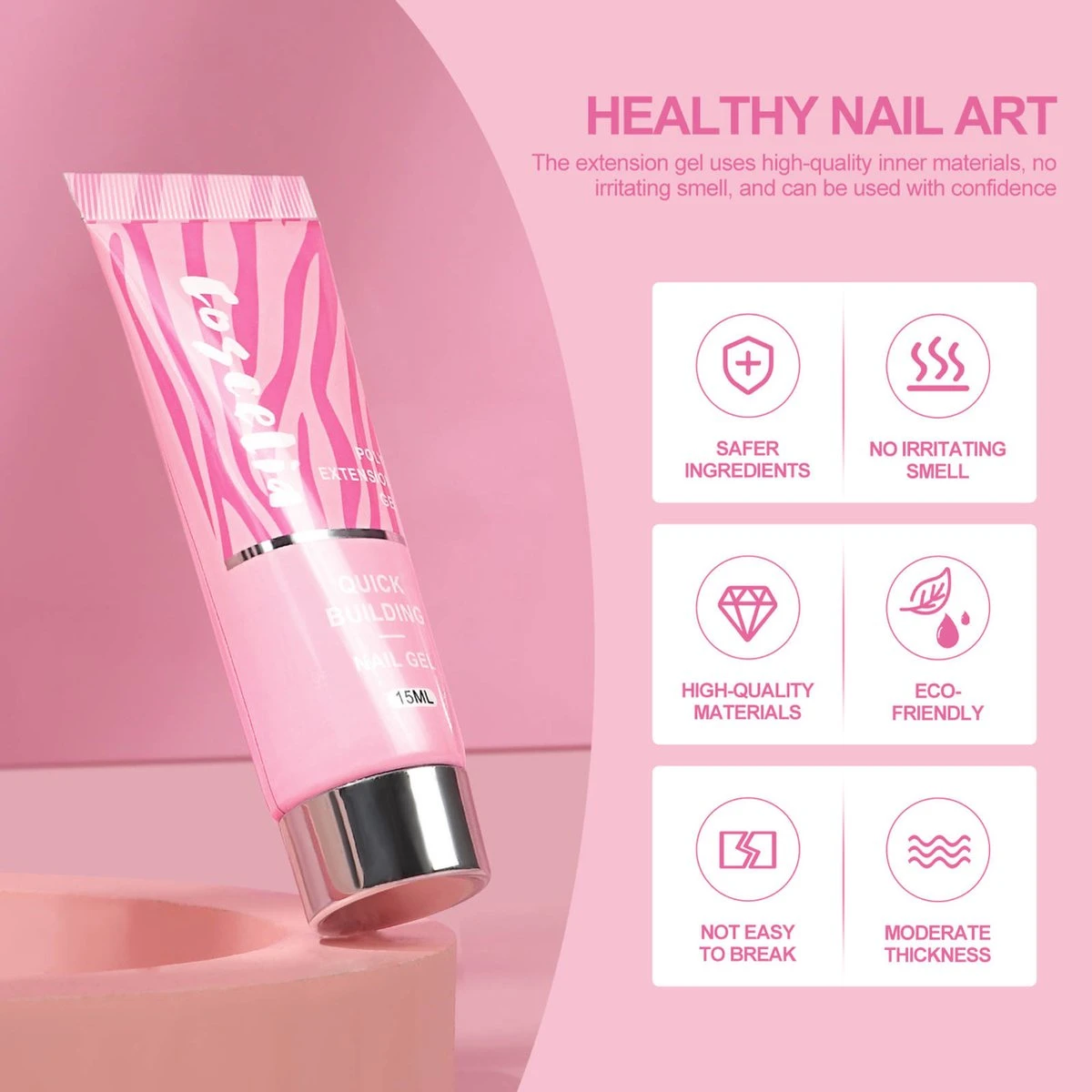 Polygel- 6 KLEUREN SET - 15 ML - Polygel Kit - Polygel Nagels - Polygel Kleuren 18 Polygel- 6 KLEUREN SET - 15 ML - Polygel Kit - Polygel Nagels - Polygel Kleuren - Afbeelding 16