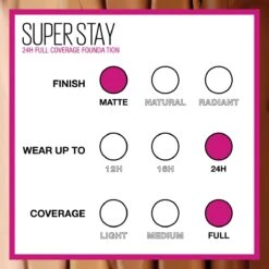 Maybelline SuperStay 24H Full Coverage Foundation - 03 True Ivory 15 Maybelline SuperStay 24H Full Coverage Foundation - 03 True Ivory -Cosmeticawinkel 1200x1200 140
