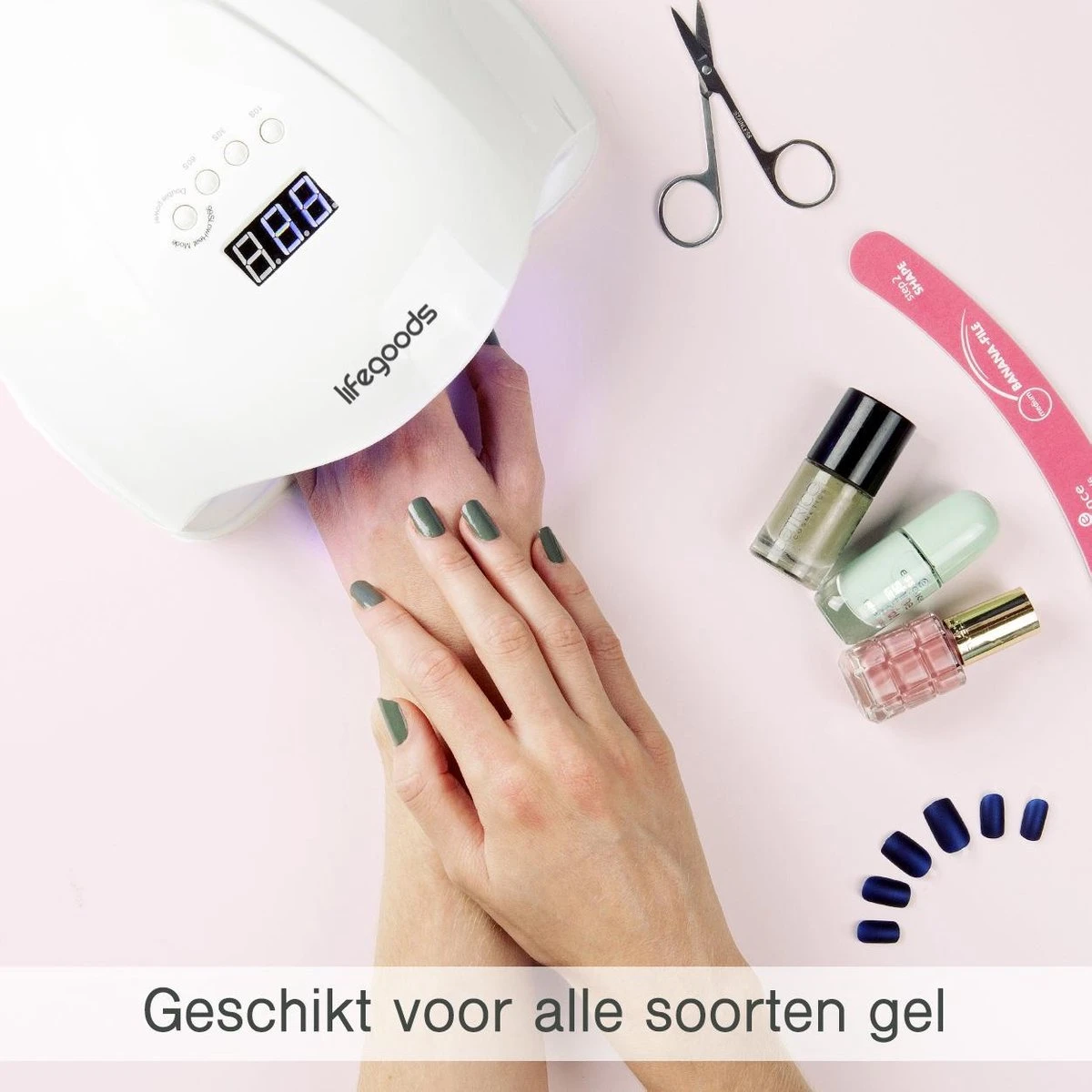 LifeGoods Nageldroger - Voor Gelnagels - 36 LED's - 54W 4 LifeGoods Nageldroger - Voor Gelnagels - 36 LED's - 54W - Afbeelding 2