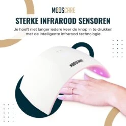 MOOSCARE 36 Watt LED Lamp Voor Gellak Nagels – Nageldroger – Gellak Lamp - UV Lamp Gelnagels - Nail Art Nagellamp - Gel Nagellak Nageldroger -Cosmeticawinkel 1200x1200 1465