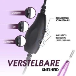 Merkloos La Liva Elektrische Nagelvijl - Nagelfrees - Inclusief Extra Schuurrolletjes Keramisch Bitje En Nagelborstel - Manicure Set - Gellak 12 Merkloos La Liva Elektrische Nagelvijl - Nagelfrees - Inclusief Extra Schuurrolletjes Keramisch Bitje En Nagelborstel - Manicure Set - Gellak -Cosmeticawinkel 1200x1200 1473