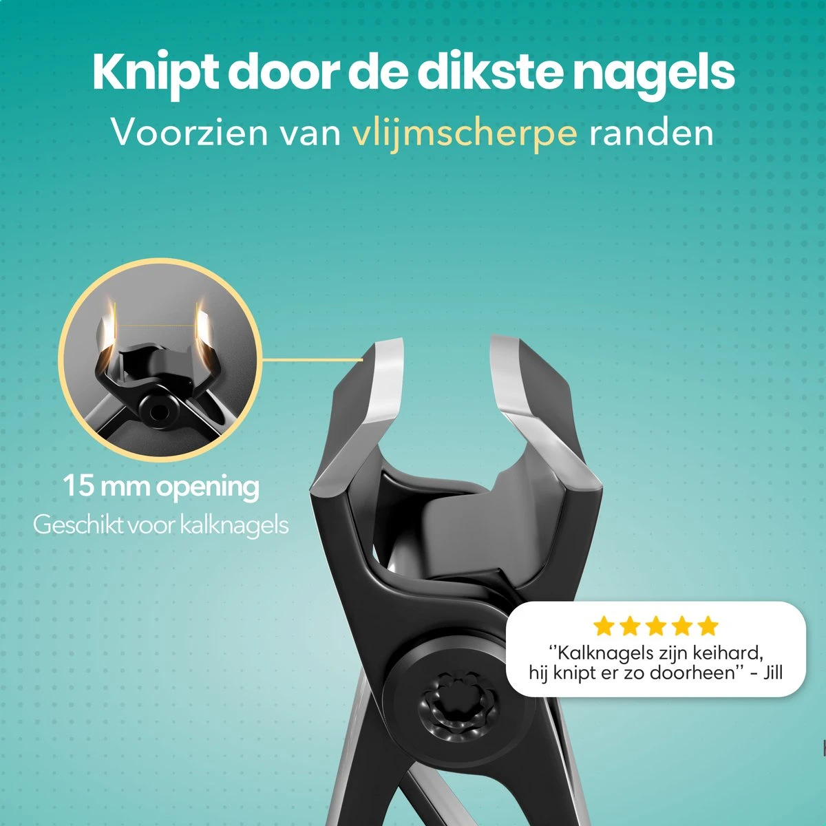 FreshDragon Nagelknipper Set Met Nagelvijl - Nagelset Tegen Kalknagels - Nageltang - Teennagelknipper 4 FreshDragon Nagelknipper Set Met Nagelvijl - Nagelset Tegen Kalknagels - Nageltang - Teennagelknipper - Afbeelding 2