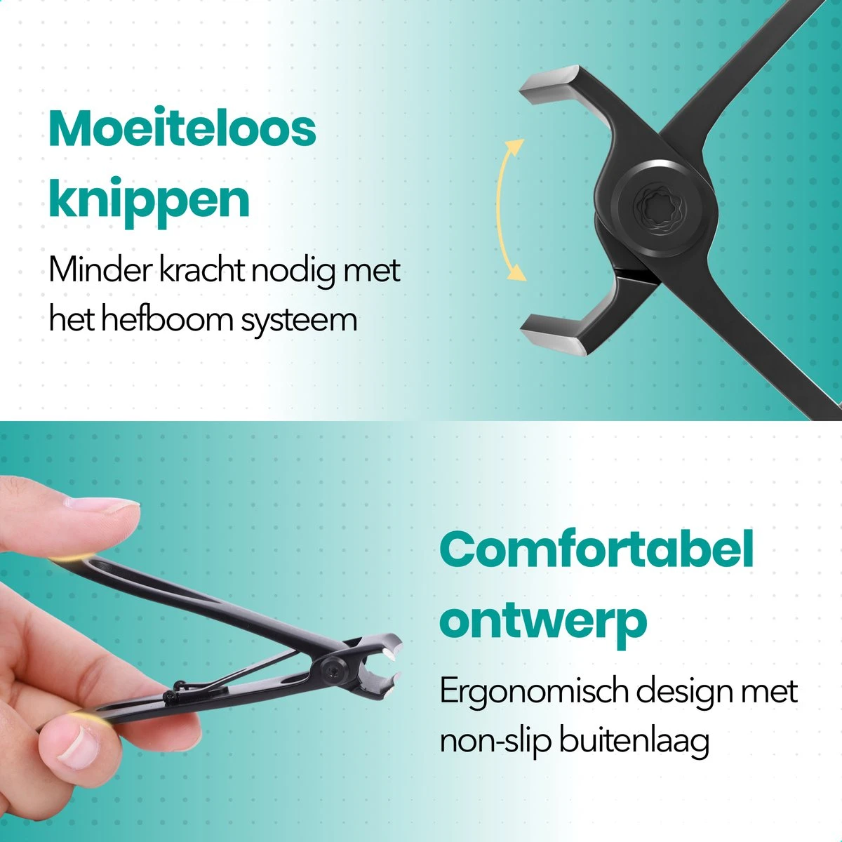 FreshDragon Nagelknipper Set Met Nagelvijl - Nagelset Tegen Kalknagels - Nageltang - Teennagelknipper 5 FreshDragon Nagelknipper Set Met Nagelvijl - Nagelset Tegen Kalknagels - Nageltang - Teennagelknipper - Afbeelding 3