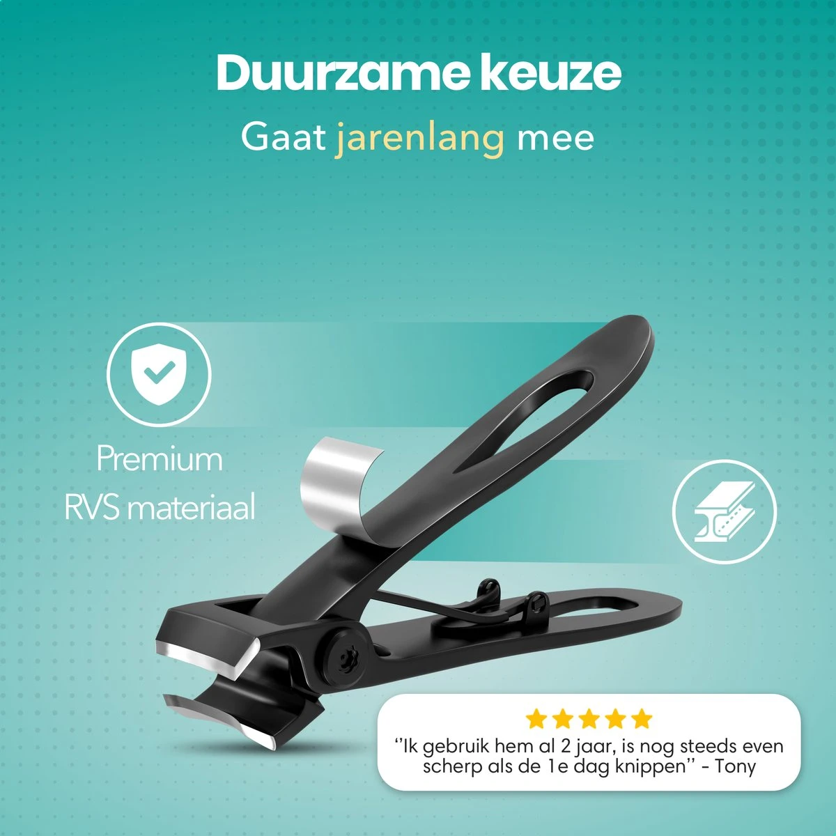 FreshDragon Nagelknipper Set Met Nagelvijl - Nagelset Tegen Kalknagels - Nageltang - Teennagelknipper 7 FreshDragon Nagelknipper Set Met Nagelvijl - Nagelset Tegen Kalknagels - Nageltang - Teennagelknipper - Afbeelding 5