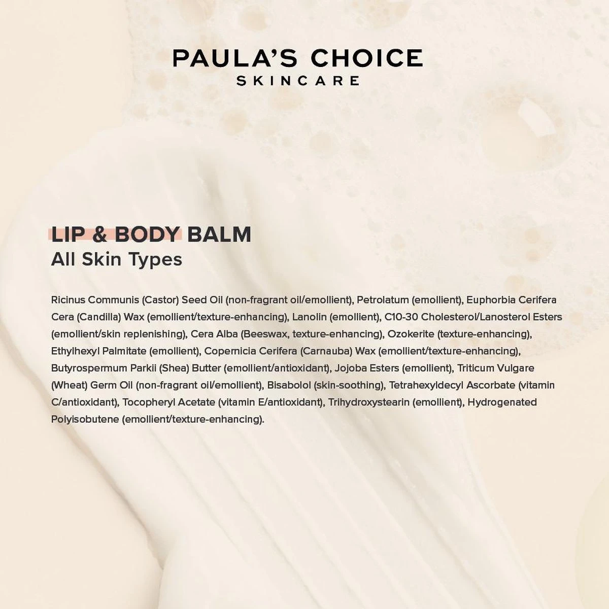 Paula's Choice Lip & Body Balsem - Met Vitamine C - Alle Huidtypen - 14 Gram 5 Paula's Choice Lip & Body Balsem - Met Vitamine C - Alle Huidtypen - 14 Gram - Afbeelding 3