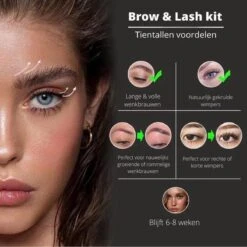 Mimlo Professionele Wimper & Wenkbrauw Lifting Set - Lash Lift Kit - Wimperlifting Set - Browlift - Permanente Wimper Kruller - Lash & Brow Lift Kit -Cosmeticawinkel 1200x1200 601