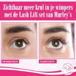 MURLEY'S Lashlift Set Met Wimperverf & Wenkbrauwverf, Met Zwarte Verf -Cosmeticawinkel 1200x1200 618