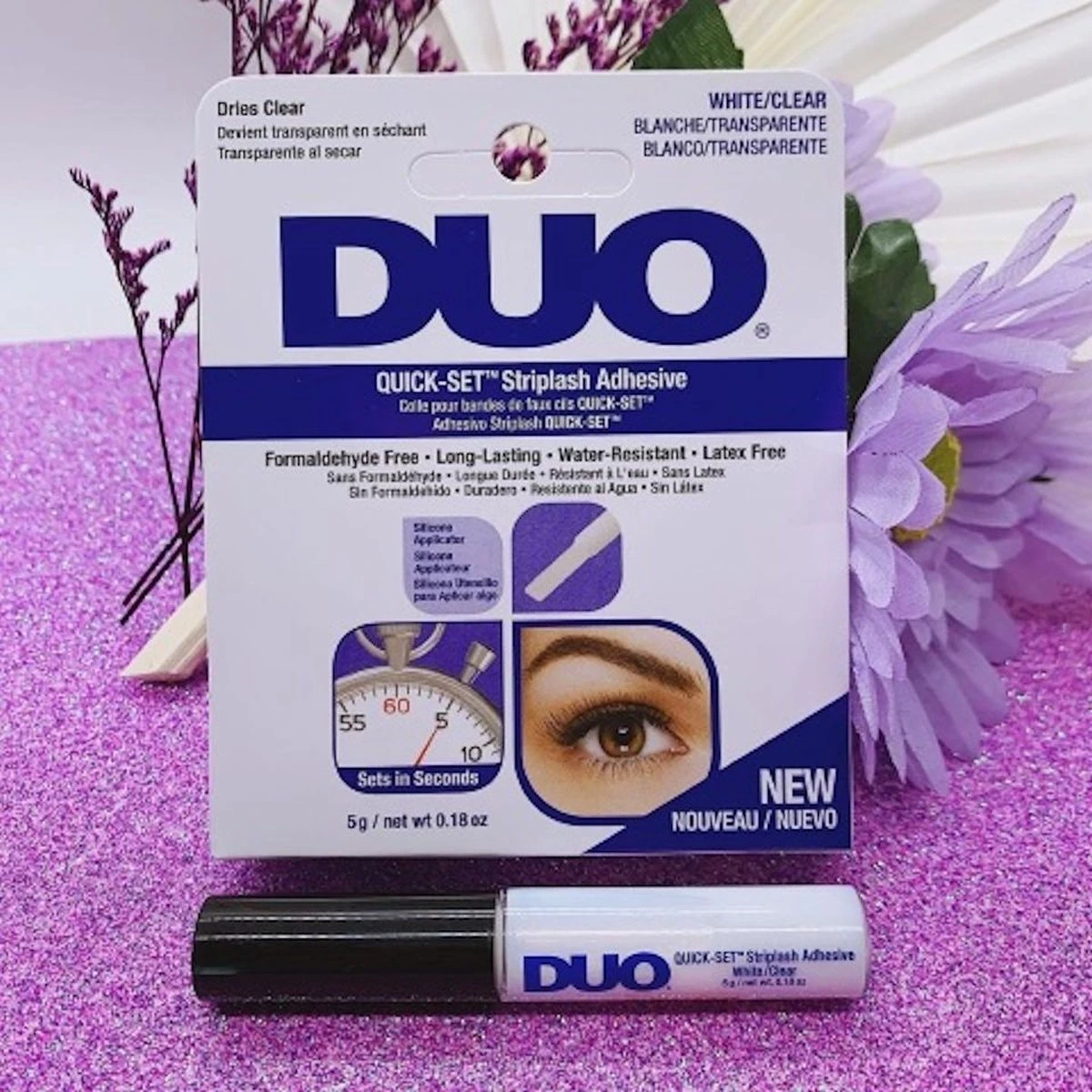 DUO - Quick-Set Lash Adhesive Brush-On Wimperlijm - Clear 5 DUO - Quick-Set Lash Adhesive Brush-On Wimperlijm - Clear - Afbeelding 3