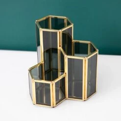 Kwastenhouder Kenza | Make-up Organizer | Kwastenhouder | Cosmetica Opbergdoos | Kwasten Houder | Kwasten Opbergen | Houder Voor Make-up Kwasten | Kwasten Organizer | Brushes Holder | Beautybox | Cosmetica Organizer | Pennenbakje | Houder -Cosmeticawinkel 1200x1200 822