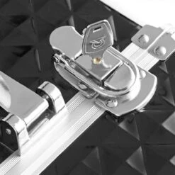 Cosmetische Koffer, Trolley, Make-up Case Met Handvat, 4 Universele Wielen, 4 Uitschuifbare Dienbladen, Make-up Tas, Voor Reizen, Zwart 14 Cosmetische Koffer, Trolley, Make-up Case Met Handvat, 4 Universele Wielen, 4 Uitschuifbare Dienbladen, Make-up Tas, Voor Reizen, Zwart -Cosmeticawinkel 1200x1200 861