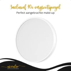 Novalie Hollywood Spiegel Met Verlichting - 65 Cm X 50 Cm - Make Up Spiegel Met Led Lampen – Visagie – Dimbaar / 3 Lichtstanden – Voor Hem / Haar Cadeau – 10x Vergroting – Met Tru-Daylight Verlichting – Wit 22 Novalie Hollywood Spiegel Met Verlichting - 65 Cm X 50 Cm - Make Up Spiegel Met Led Lampen – Visagie – Dimbaar / 3 Lichtstanden – Voor Hem / Haar Cadeau – 10x Vergroting – Met Tru-Daylight Verlichting – Wit -Cosmeticawinkel 1200x1200 881