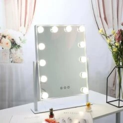 Bright Beauty Vanity Make Up Spiegel Met Verlichting - Wit - Dimbaar Met Drie Lichtstanden -Cosmeticawinkel 1200x1200 903