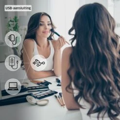 Gadgy Hollywood Spiegel Met Verlichting – Spiegel Met Licht - 10 LED Lampen - Dimbaar (SPIEGEL NIET INBEGREPEN) -Cosmeticawinkel 1200x1200 922