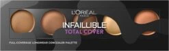L'Oréal Paris LMU Inf.TCover Conceal.palette 2 Dark S Concealermake-up 10 L'Oréal Paris LMU Inf.TCover Conceal.palette 2 Dark S Concealermake-up -Cosmeticawinkel 1200x363
