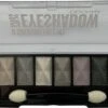 D'Donna - Oogschaduw Palette - Space Gris - Met Lange Applicator - 8 Kleuren: Wit / Grijs / Zilver / Zwart - 1 Doosje Met 10 Gram Inhoud