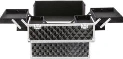 AREBOS Cosmeticakoffer Beauty Case Multikoffer 15 L Zwart 19 AREBOS Cosmeticakoffer Beauty Case Multikoffer 15 L Zwart -Cosmeticawinkel 1200x585 2