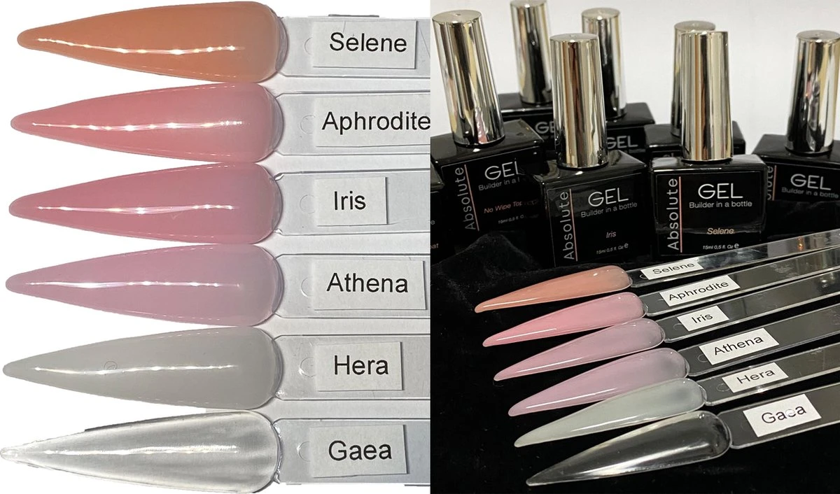Gellex - Absolute Builder Gel In A Bottle - Athena 15ml - Gellak - Gel Nagellak- Gel Nagels 4 Gellex - Absolute Builder Gel In A Bottle - Athena 15ml - Gellak - Gel Nagellak- Gel Nagels - Afbeelding 2